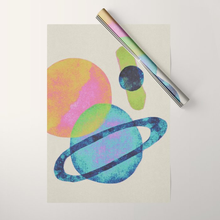 Bright Universe Wrapping Paper Gallery Image 1