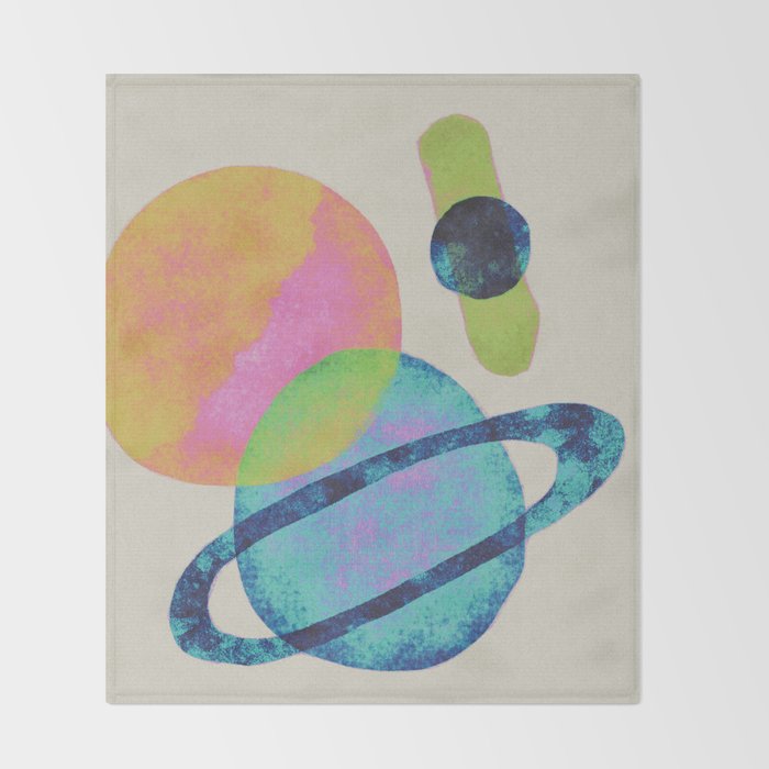 Bright Universe Throw Blanket Gallery Image 2