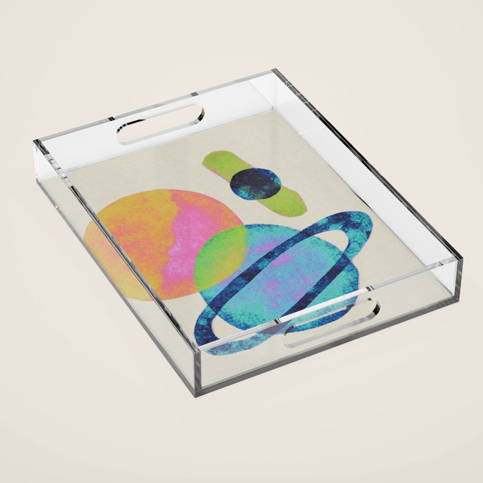 Bright Universe Acrylic Tray Gallery Image 1