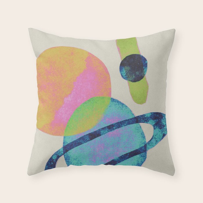 Bright Universe Throw Pillow Gallery Image 6