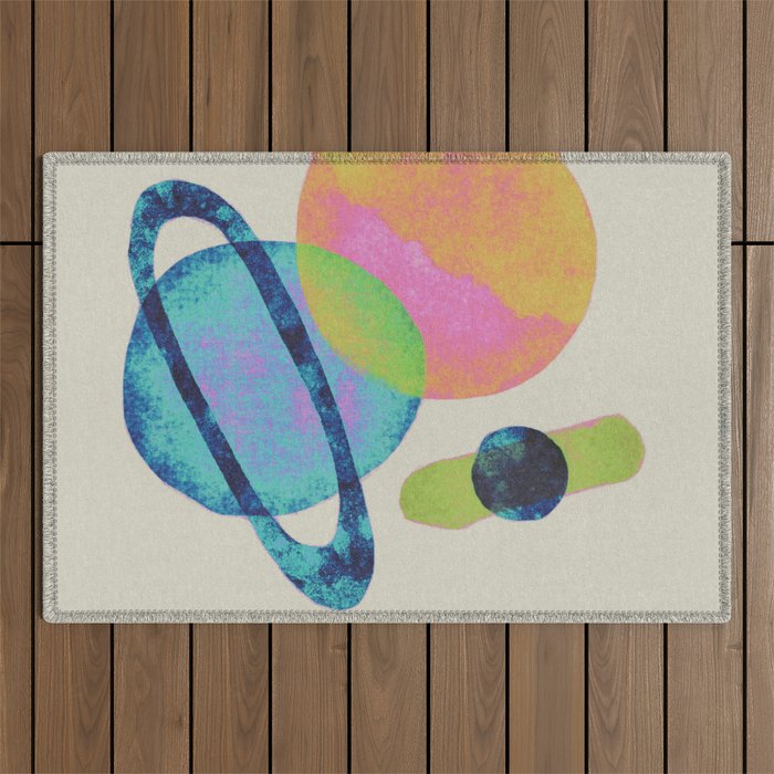 Bright Universe Outdoor Rug Gallery Image 1