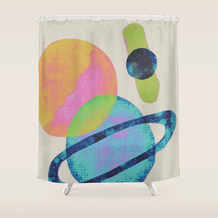 Bright Universe Shower Curtain Gallery Image 1