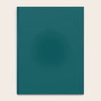Botanical Teal Green Solid Color Notebook Gallery Image 4