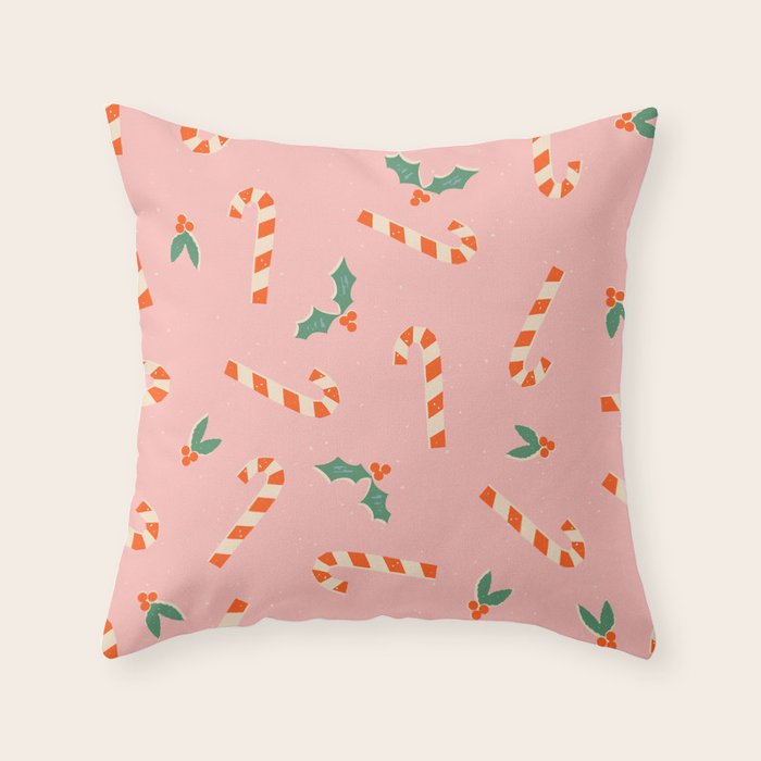 Christmas treats Throw Pillow Gallery Image 6