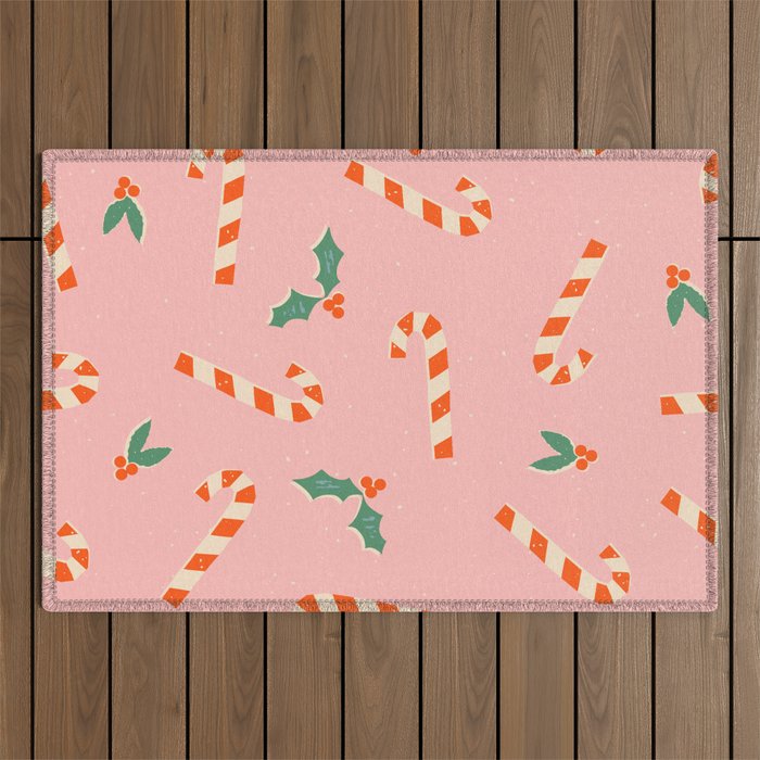 Christmas treats Outdoor Rug Gallery Image 1