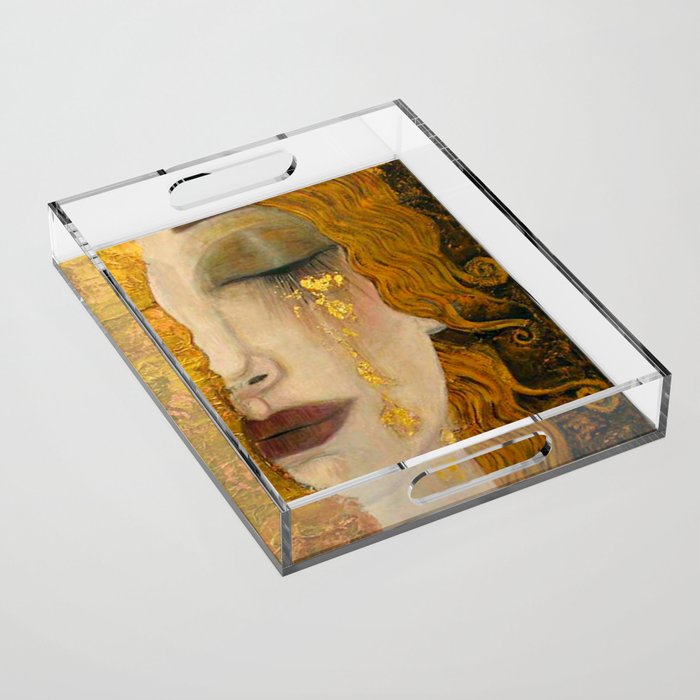 Gustav Klimt - Golden Tears ,No.1, Acrylic Tray Gallery Image 1