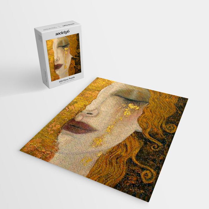 Gustav Klimt - Golden Tears ,No.1, Jigsaw Puzzle Gallery Image 2
