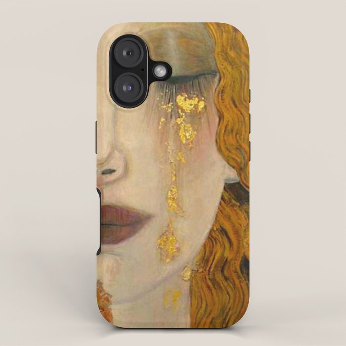 Gustav Klimt - Golden Tears ,No.1, iPhone Case Gallery Image 1