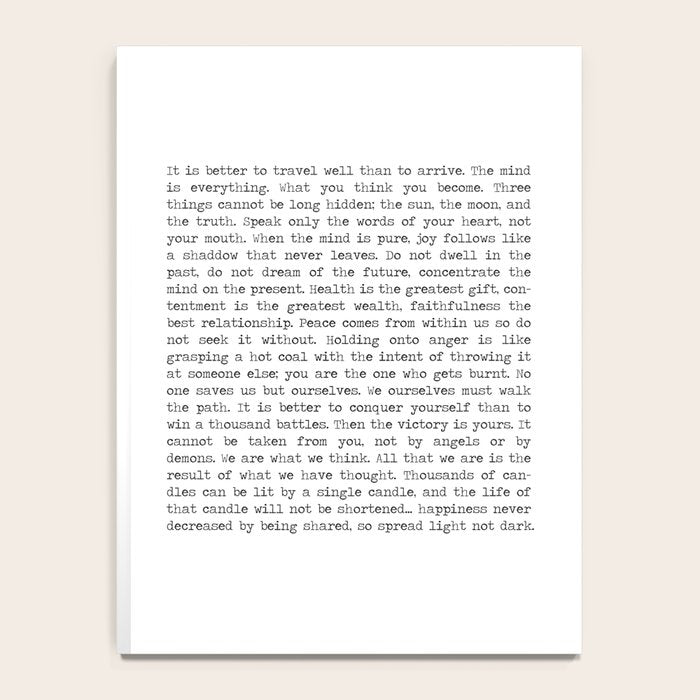 The Wisdom of Buddha Notebook Gallery Image 4