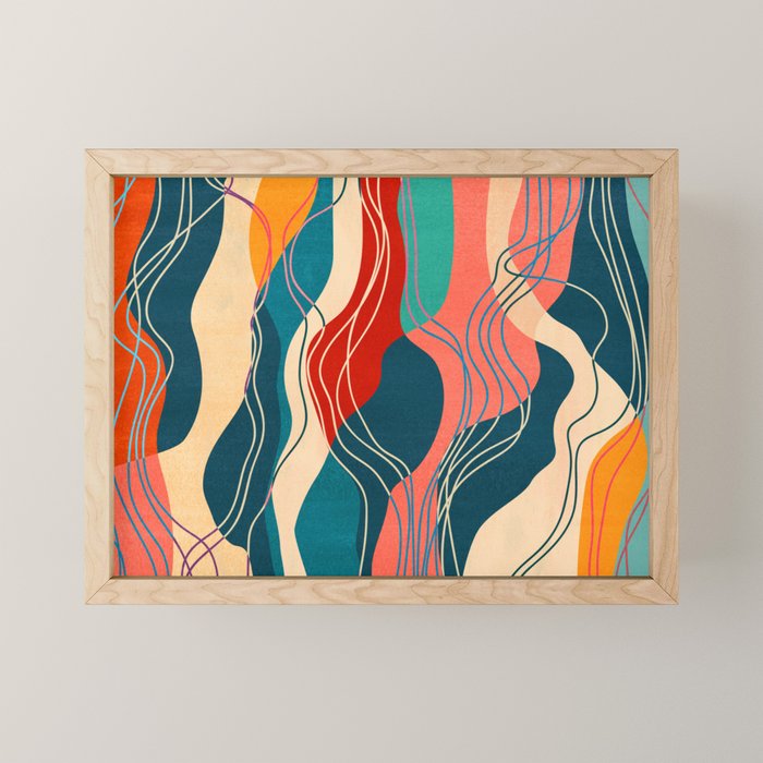 Smoke and ash Mini Art Print Gallery Image 1