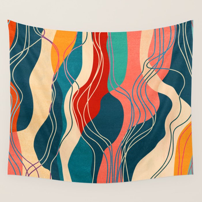 Smoke and ash Wall Tapestry Gallery Image 1