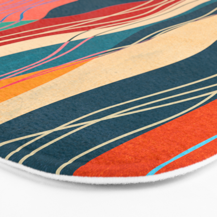 Smoke and ash Bath Mat Gallery Image 3