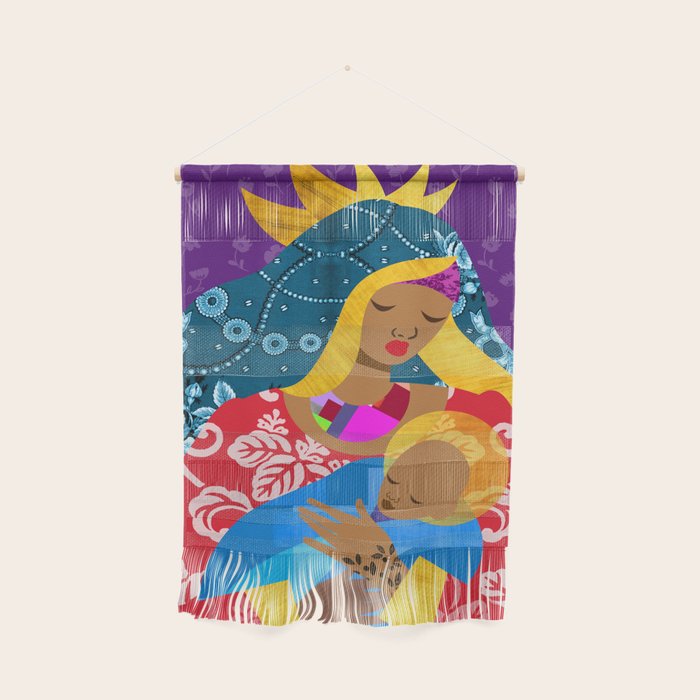 Virgin Mary and Child Wall Hanging Gallery Image 1