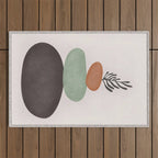 Abstract Shapes Outdoor Rug Gallery Image 1