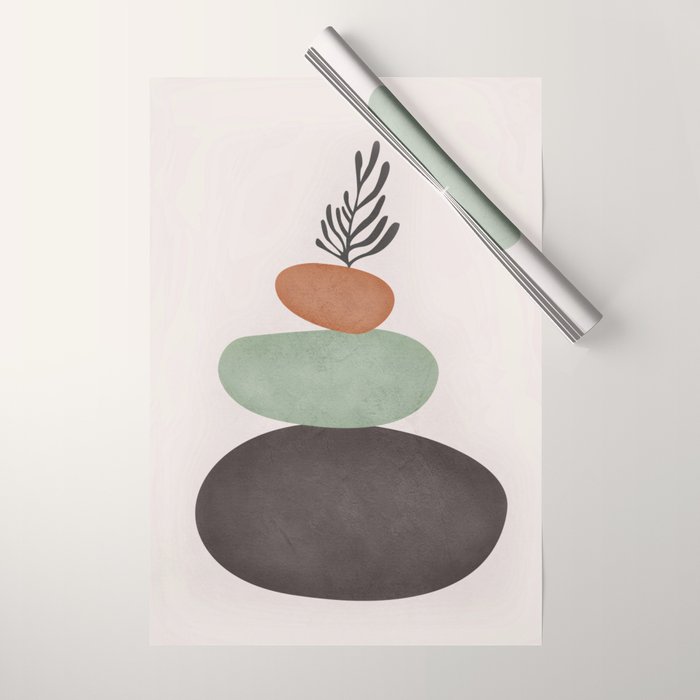 Abstract Shapes Wrapping Paper Gallery Image 1