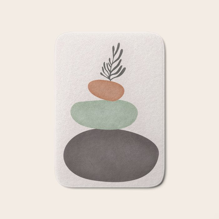 Abstract Shapes Bath Mat Gallery Image 1