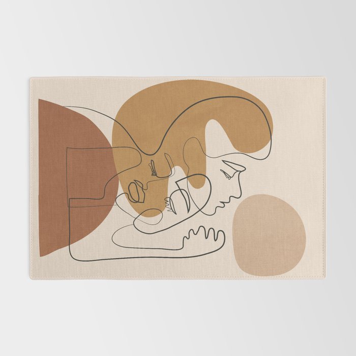 Abstract Faces 4  Rug Gallery Image 2