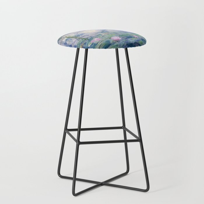 Water Lilies Claude Monet Fine Art Stool Gallery Image 1