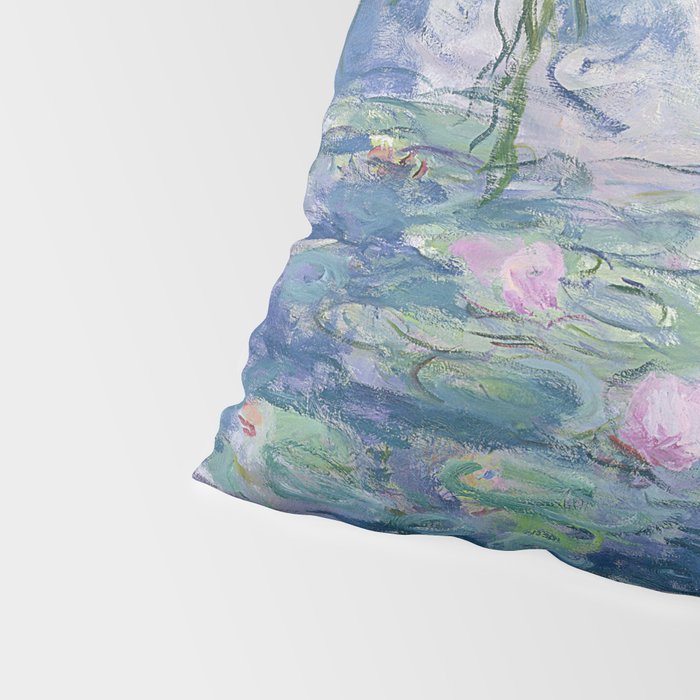 Water Lilies Claude Monet Fine Art Pillow Sham Gallery Image 4