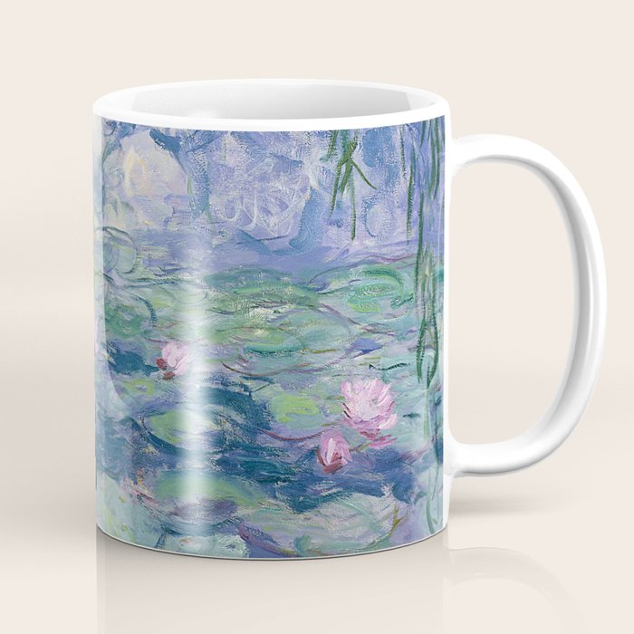 Water Lilies Claude Monet Fine Art Coffee Mug Gallery Image 1