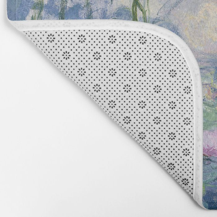Water Lilies Claude Monet Fine Art Bath Mat Gallery Image 2