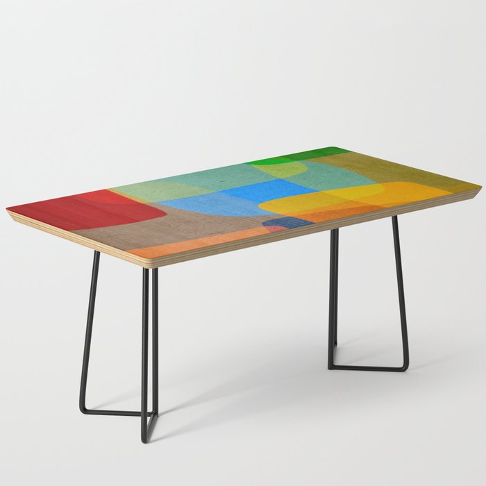 Mid-Century Modern Abstract Shapes Coffee Table Gallery Image 1