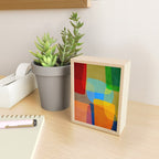 Mid-Century Modern Abstract Shapes Mini Art Print Gallery Image 2