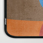 Mid-Century Modern Abstract Shapes Laptop Sleeve Gallery Image 3