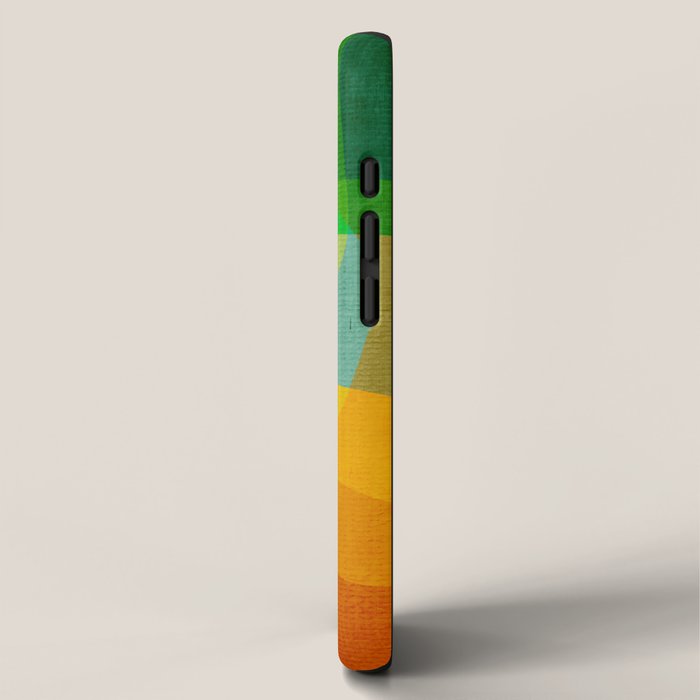 Mid-Century Modern Abstract Shapes iPhone Case Gallery Image 2