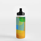 Mid-Century Modern Abstract Shapes Water Bottle Gallery Image 2