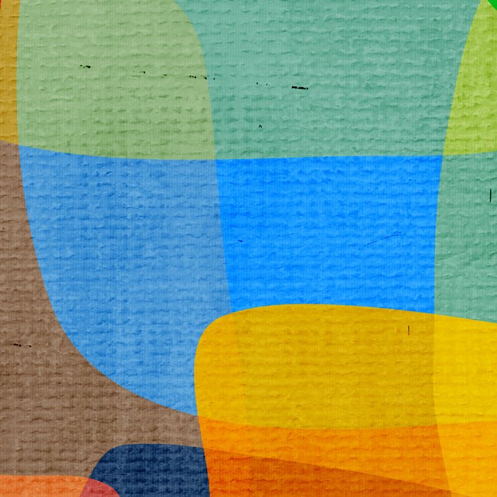 Mid-Century Modern Abstract Shapes Coffee Mug Gallery Image 2