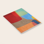 Mid-Century Modern Abstract Shapes Notebook Gallery Image 3