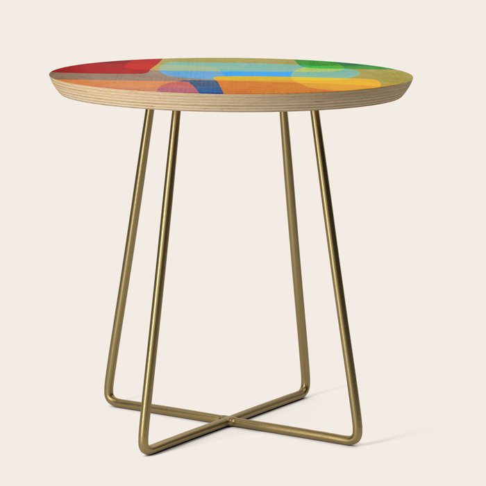 Mid-Century Modern Abstract Shapes Side Table Gallery Image 1