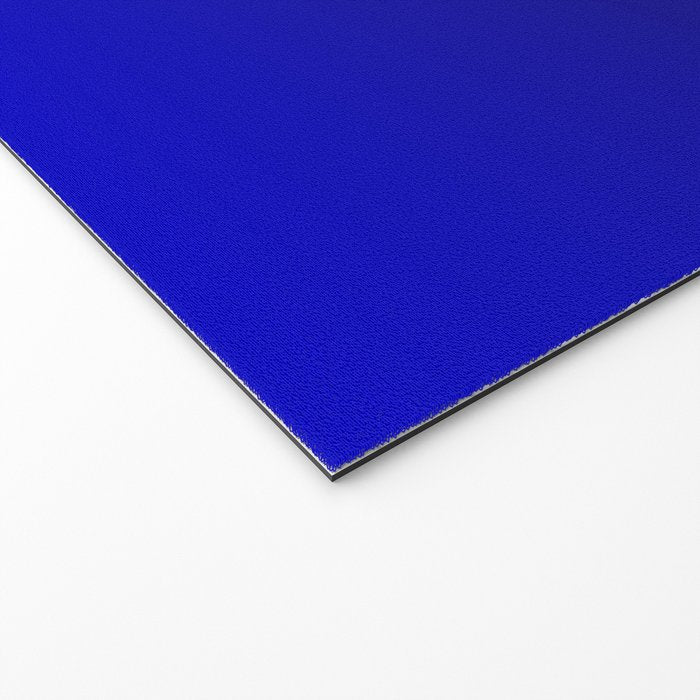 Black and Cobalt Gradient Welcome Mat Gallery Image 2
