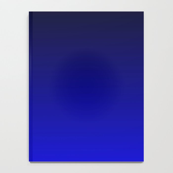 Black and Cobalt Gradient Notebook Gallery Image 4