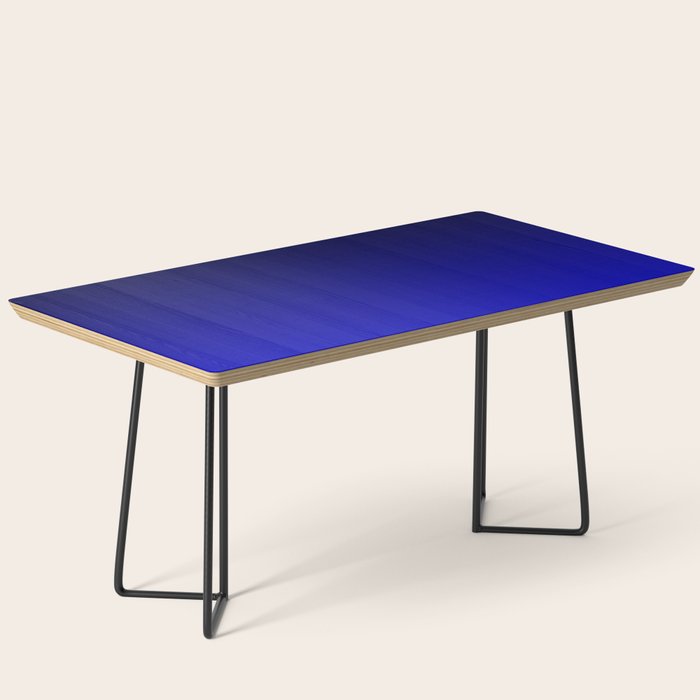 Black and Cobalt Gradient Coffee Table Gallery Image 1