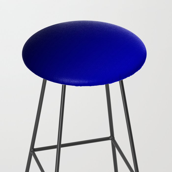 Black and Cobalt Gradient Stool Gallery Image 2