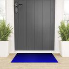 Black and Cobalt Gradient Welcome Mat Gallery Image 3