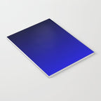 Black and Cobalt Gradient Notebook Gallery Image 3