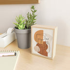 Abstract Clay Faces I Mini Art Print Gallery Image 2