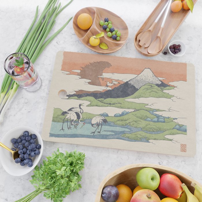 Godzilla Atom Cutting Board Gallery Image 2