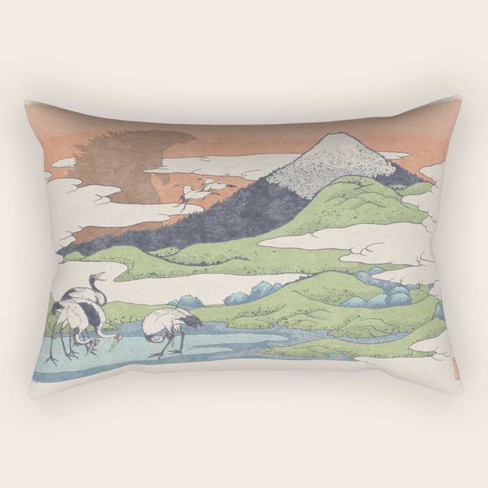 Godzilla Atom Rectangular Pillow Gallery Image 1