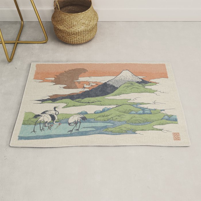 Godzilla Atom Rug Gallery Image 1