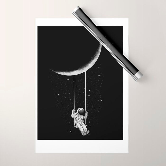 Moon Swing Wrapping Paper Gallery Image 1