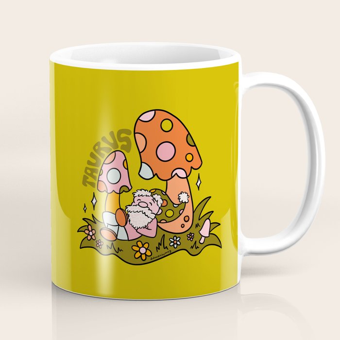 Taurus Gnome Coffee Mug Gallery Image 1