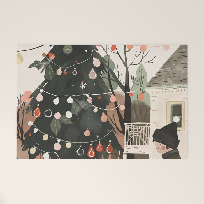 Little Joys of Winter Welcome Mat Gallery Image 1