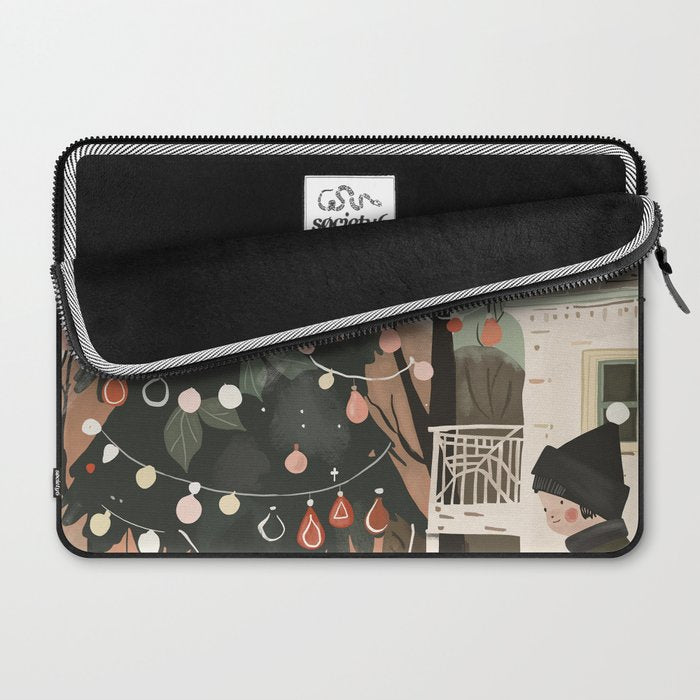 Little Joys of Winter Laptop Sleeve Gallery Image 2