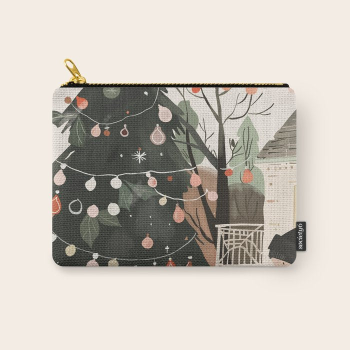 Little Joys of Winter Carry All Pouch Gallery Image 1