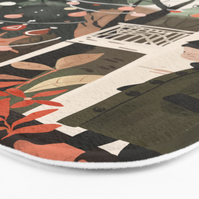 Little Joys of Winter Bath Mat Gallery Image 3