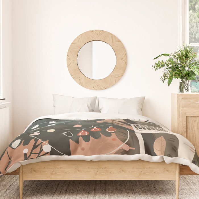 Little Joys of Winter Duvet Cover Gallery Image 3